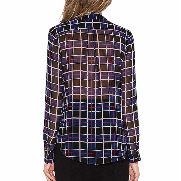 Lovers + Friends Get Down Blouse in Plaid - Picture 3 of 10